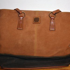 DOONEY & BOURKE Brown Suede Tote